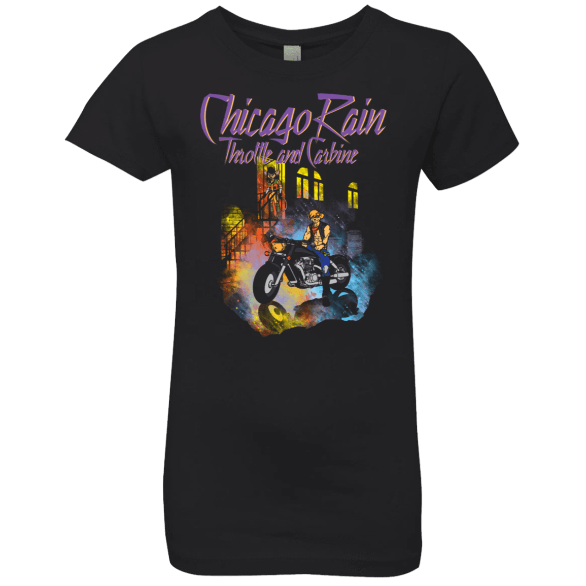 T-Shirts Black / YXS Chicago Rain Girls Premium T-Shirt