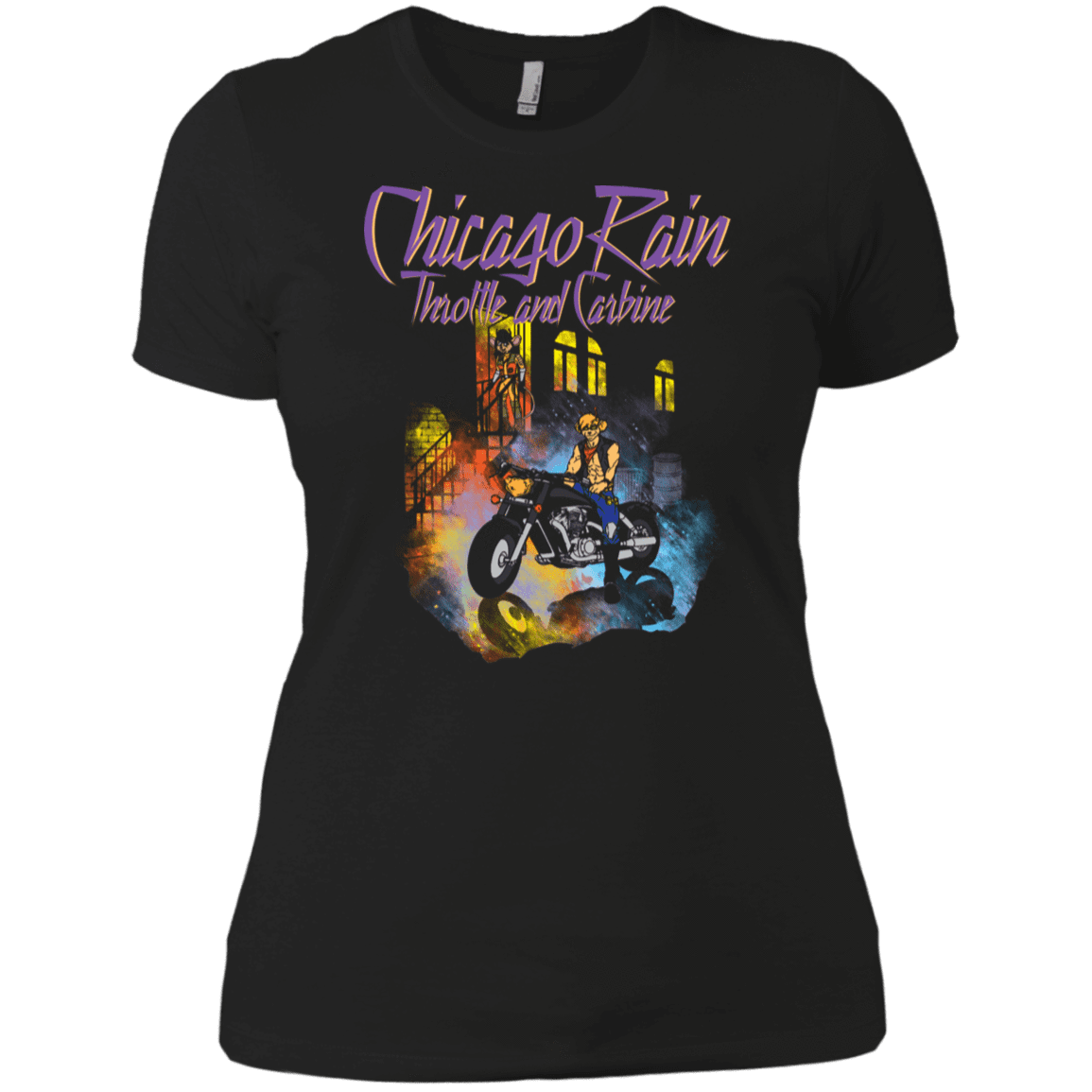 T-Shirts Black / X-Small Chicago Rain Women's Premium T-Shirt
