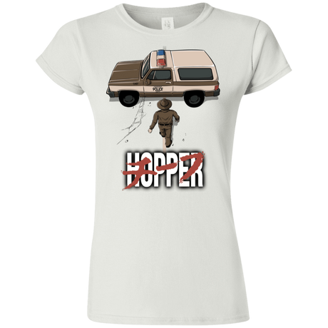 T-Shirts White / S Chief Hopper Junior Slimmer-Fit T-Shirt