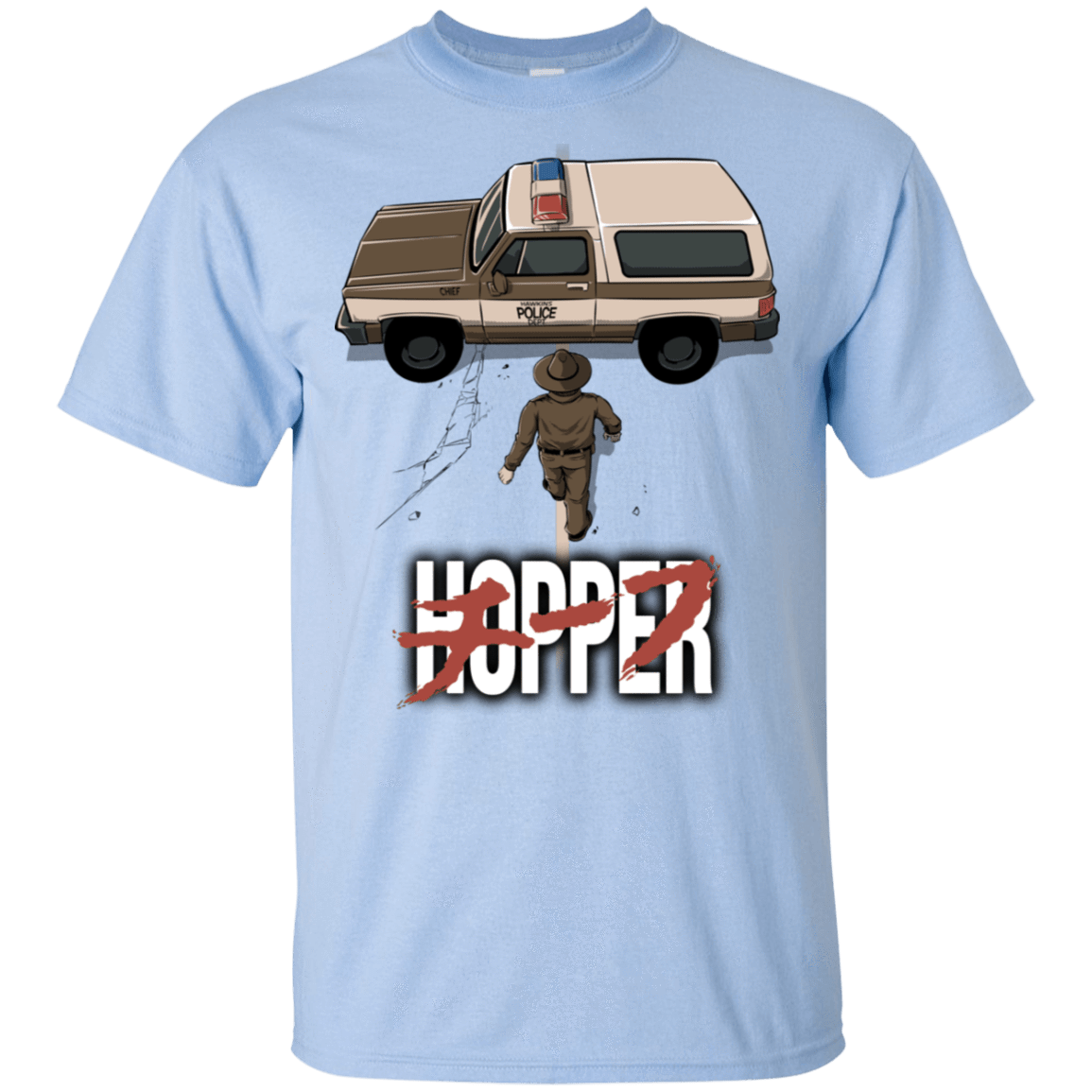 T-Shirts Light Blue / S Chief Hopper T-Shirt
