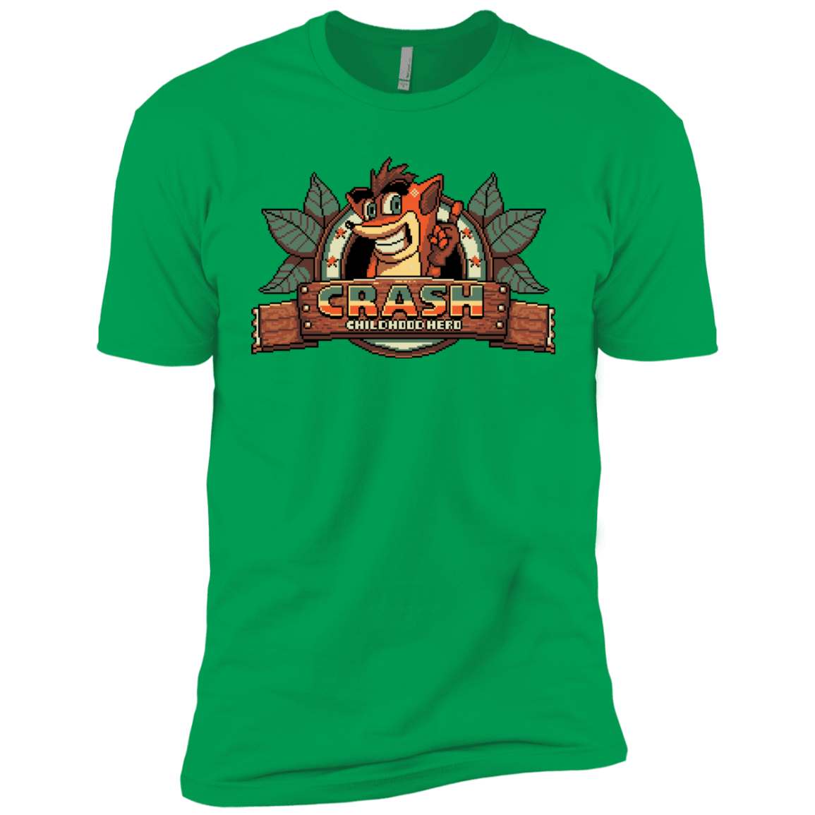 T-Shirts Kelly Green / YXS Childhood hero Boys Premium T-Shirt