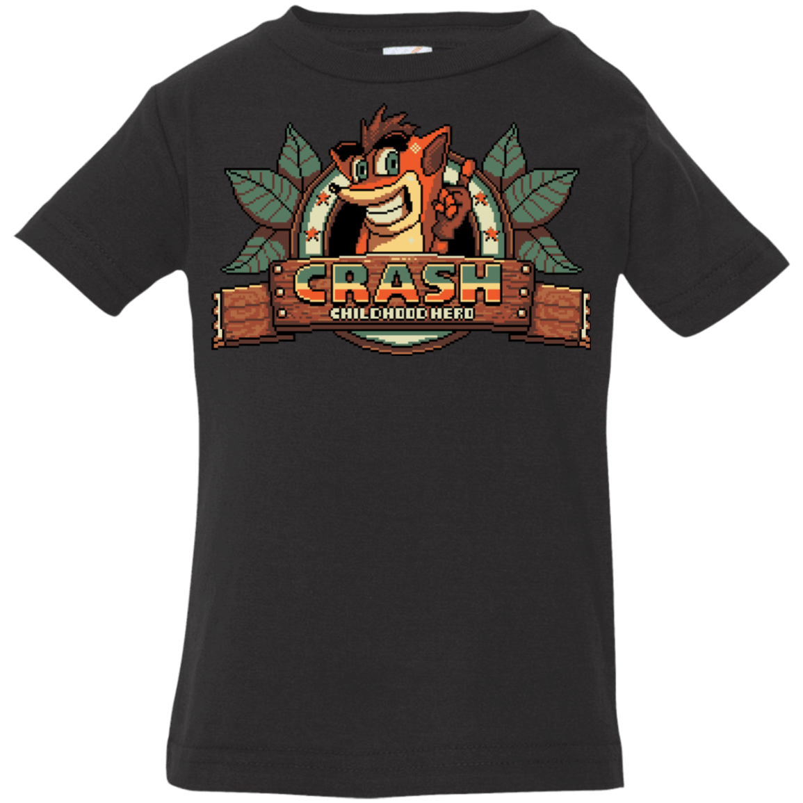 T-Shirts Black / 6 Months Childhood hero Infant Premium T-Shirt