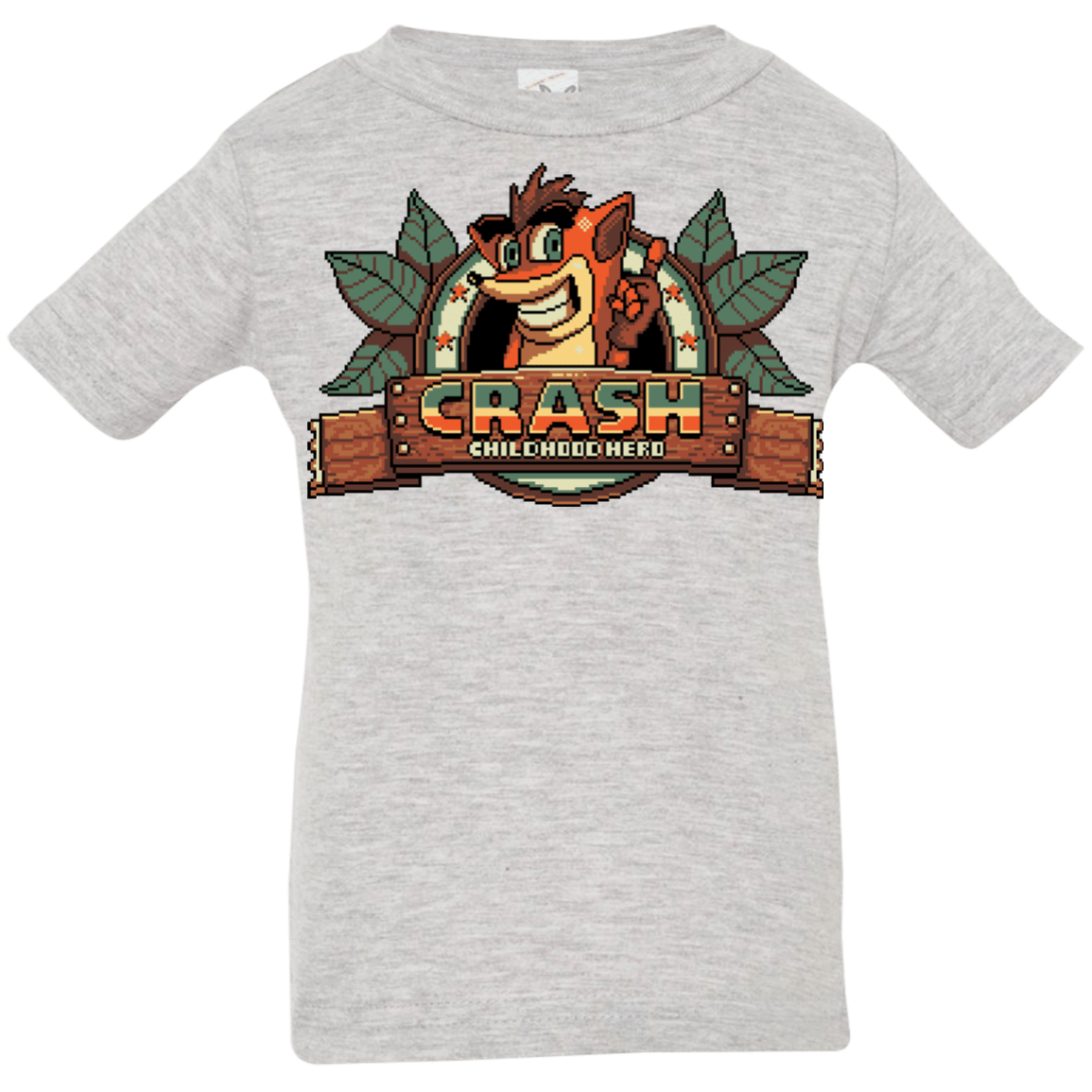 T-Shirts Heather Grey / 6 Months Childhood hero Infant Premium T-Shirt