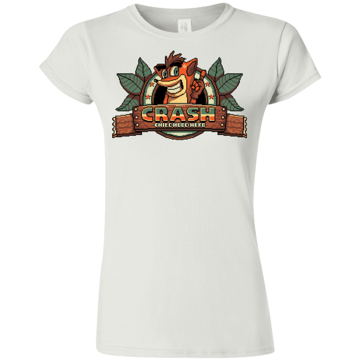 T-Shirts White / S Childhood hero Junior Slimmer-Fit T-Shirt