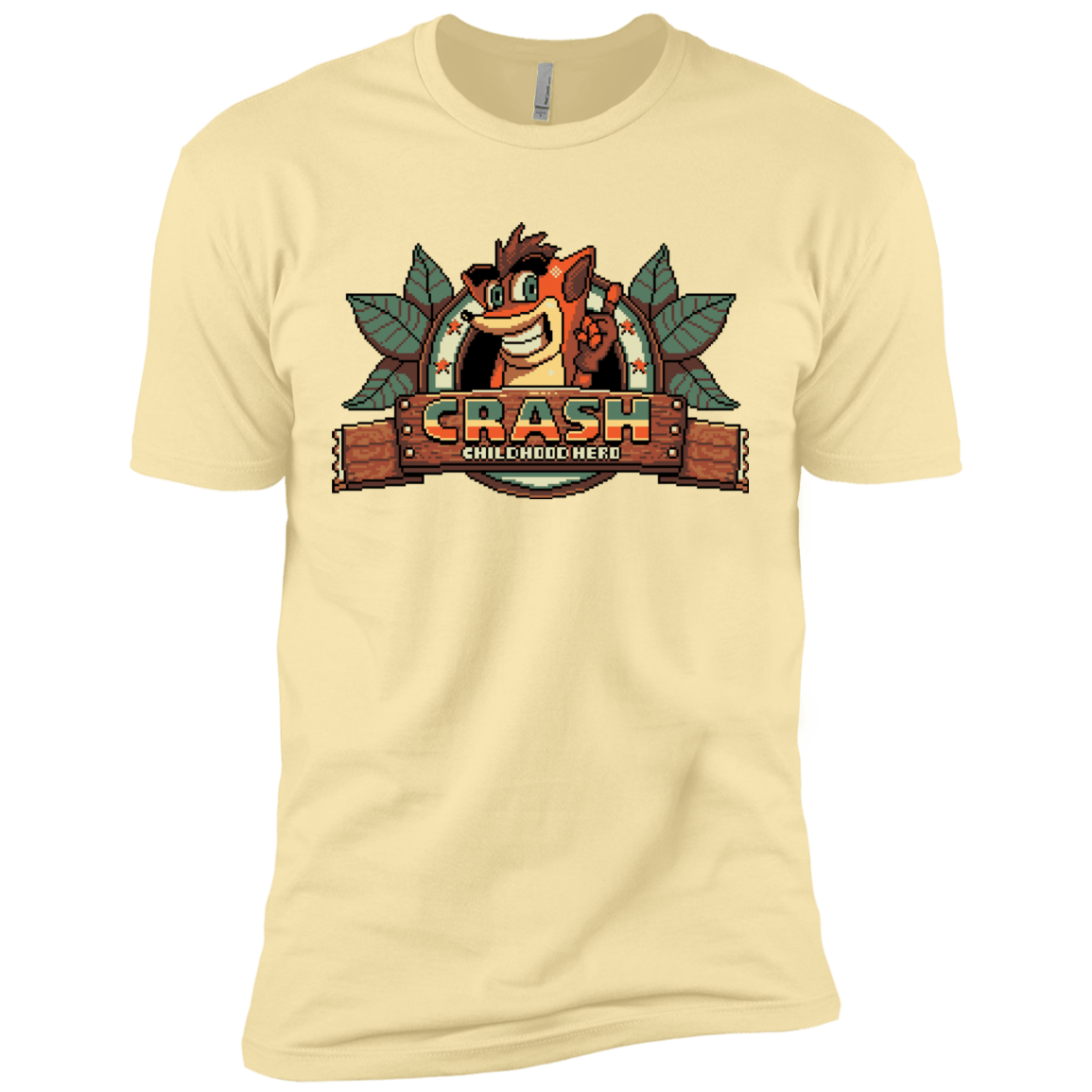 T-Shirts Banana Cream / X-Small Childhood hero Men's Premium T-Shirt