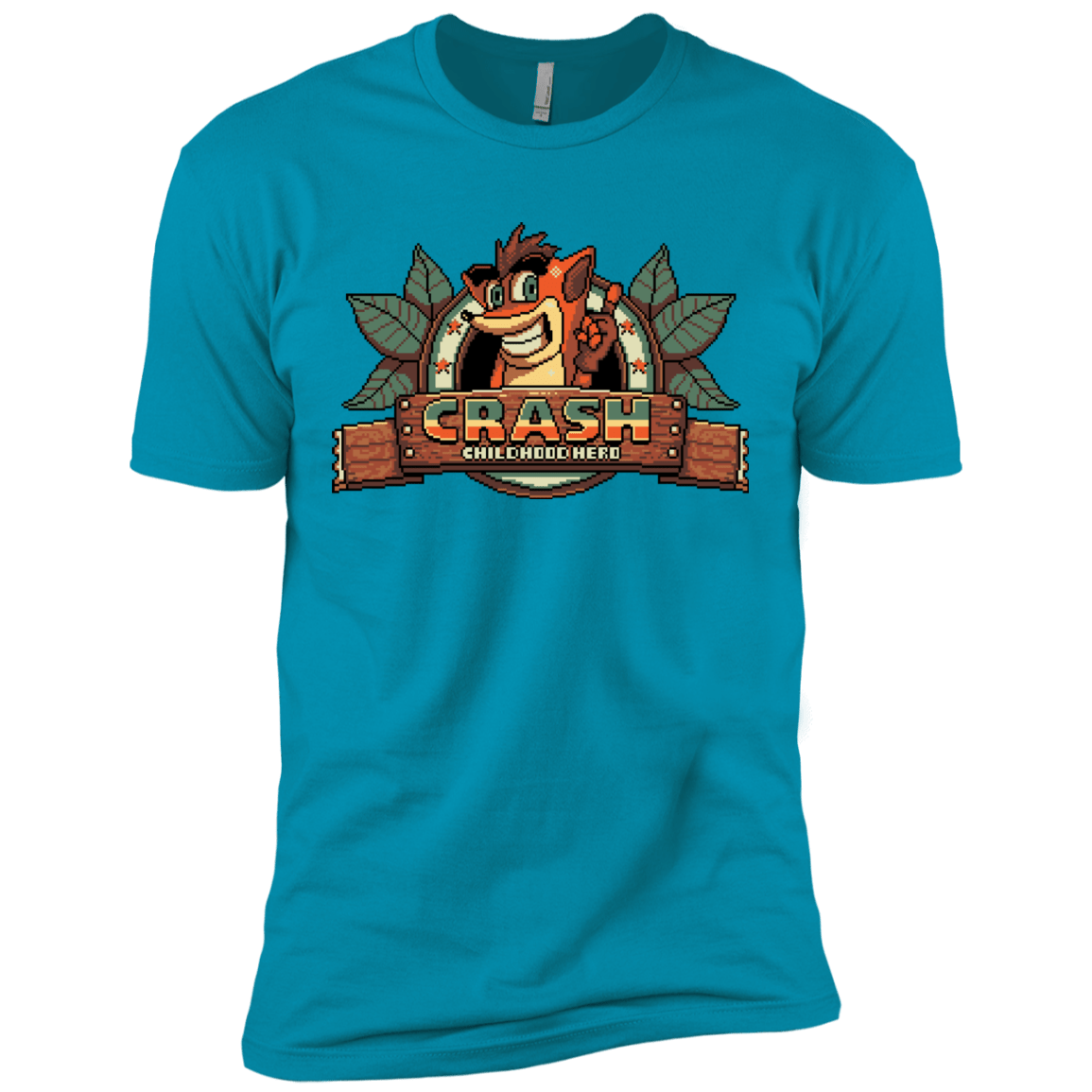 T-Shirts Turquoise / X-Small Childhood hero Men's Premium T-Shirt