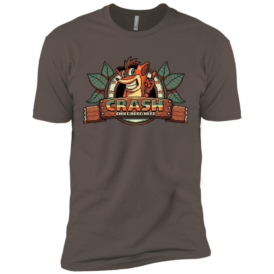 T-Shirts Warm Grey / X-Small Childhood hero Men's Premium T-Shirt