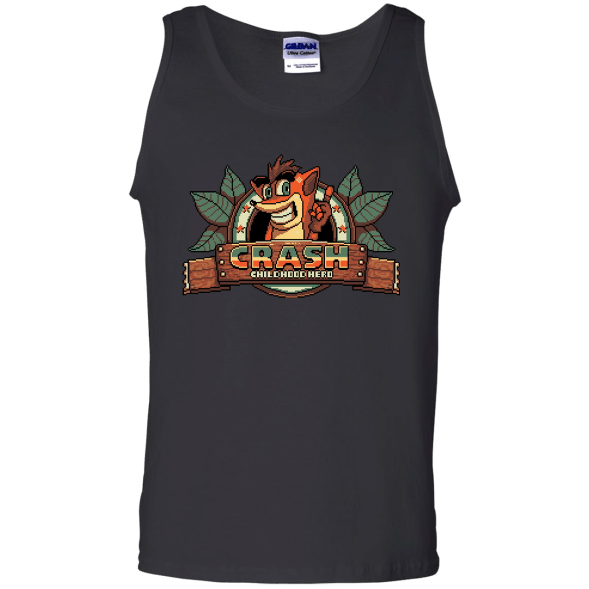 T-Shirts Black / S Childhood hero Men's Tank Top