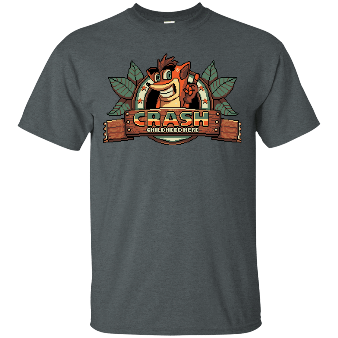 T-Shirts Dark Heather / S Childhood hero T-Shirt