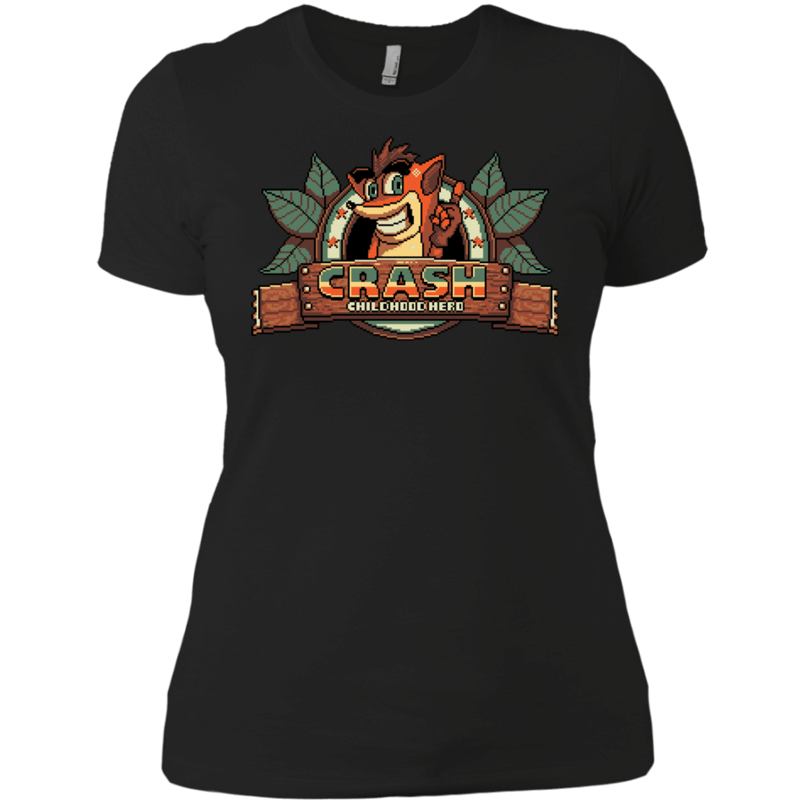 T-Shirts Black / X-Small Childhood hero Women's Premium T-Shirt