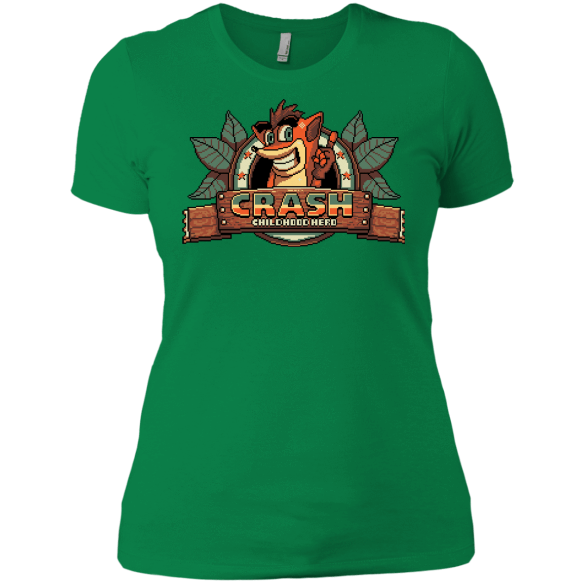 T-Shirts Kelly Green / X-Small Childhood hero Women's Premium T-Shirt