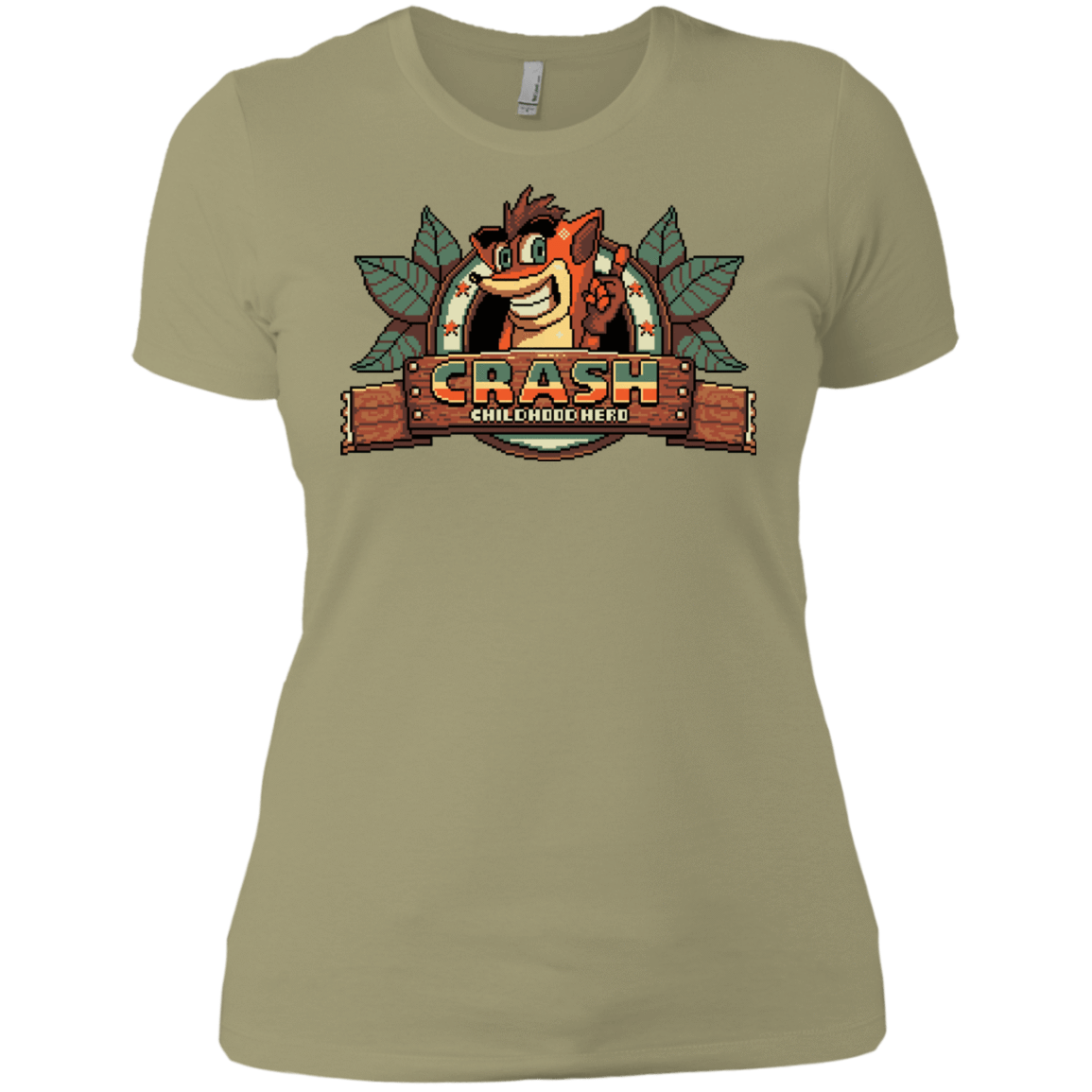 T-Shirts Light Olive / X-Small Childhood hero Women's Premium T-Shirt