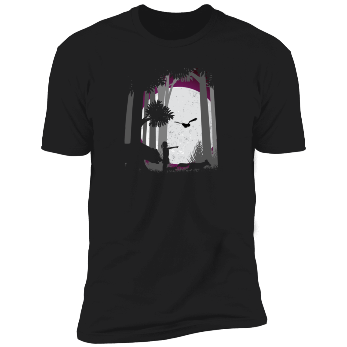 T-Shirts Black / X-Small Childs Forest Friends Men's Premium T-Shirt