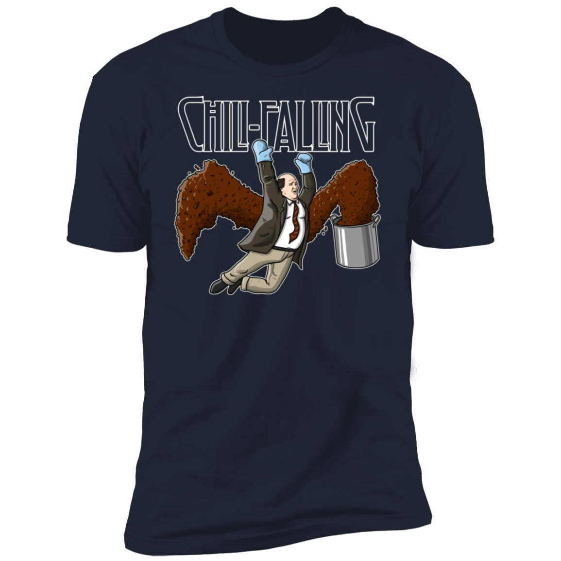 T-Shirts Midnight Navy / S Chili Falling Men's Premium T-Shirt