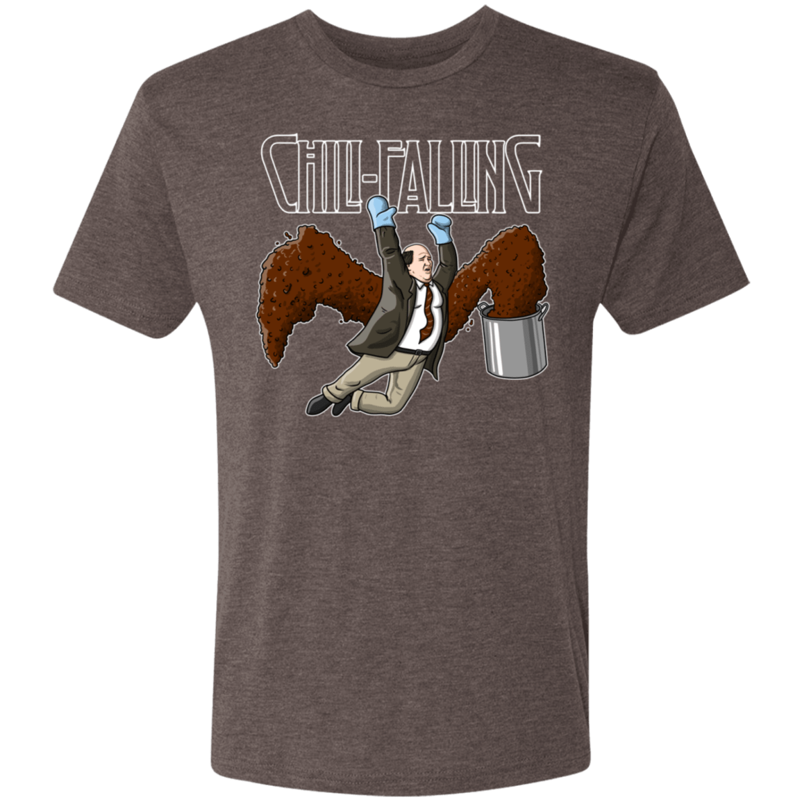 T-Shirts Macchiato / S Chili Falling Men's Triblend T-Shirt