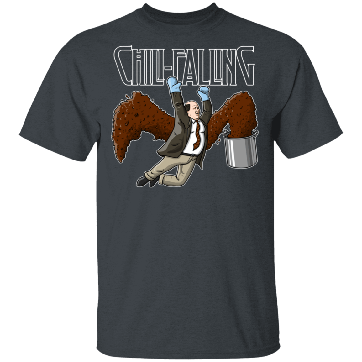 T-Shirts Dark Heather / S Chili Falling T-Shirt