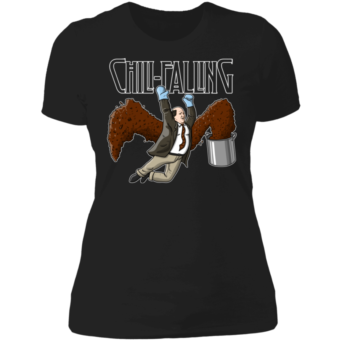 T-Shirts Black / S Chili Falling Women's Premium T-Shirt