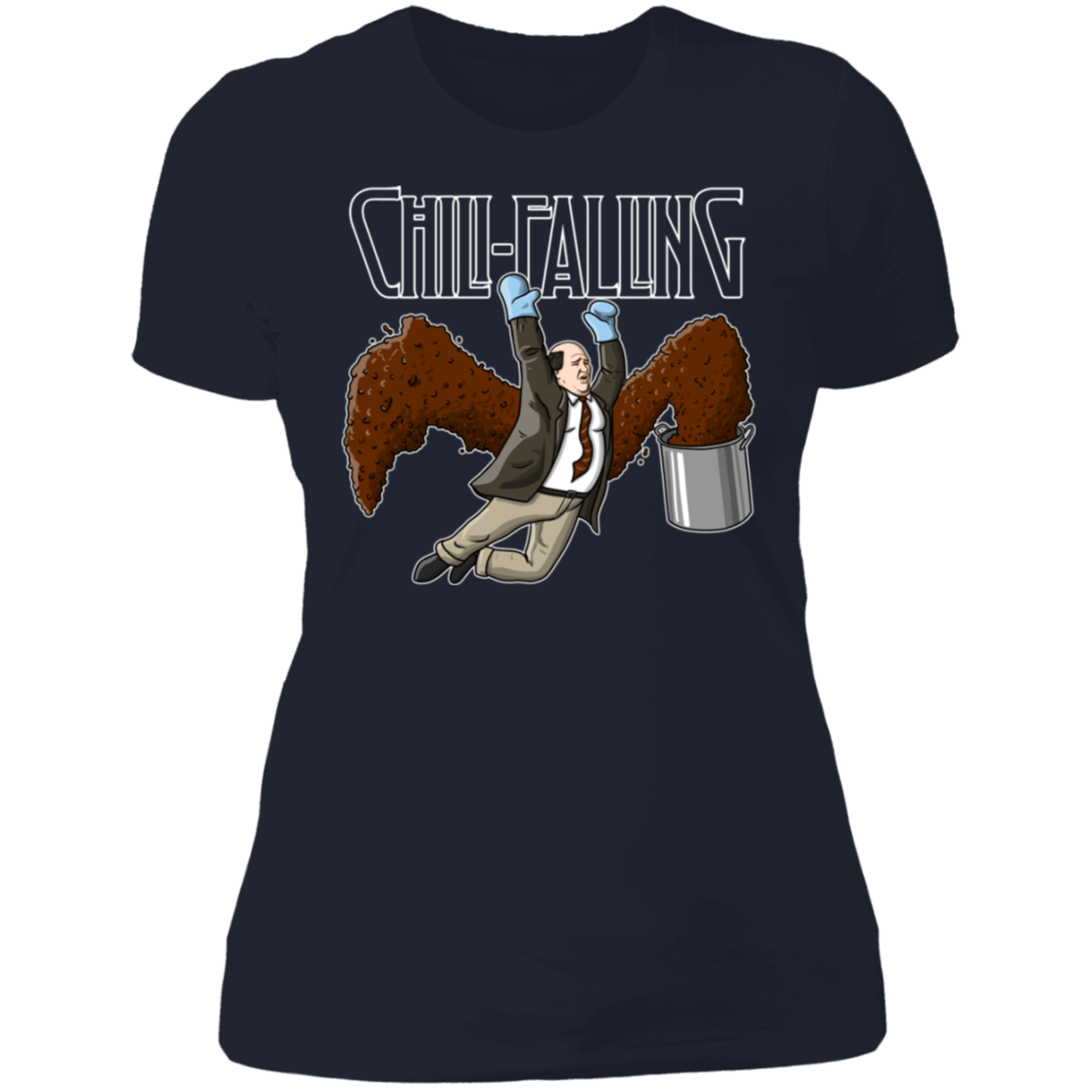 T-Shirts Midnight Navy / S Chili Falling Women's Premium T-Shirt