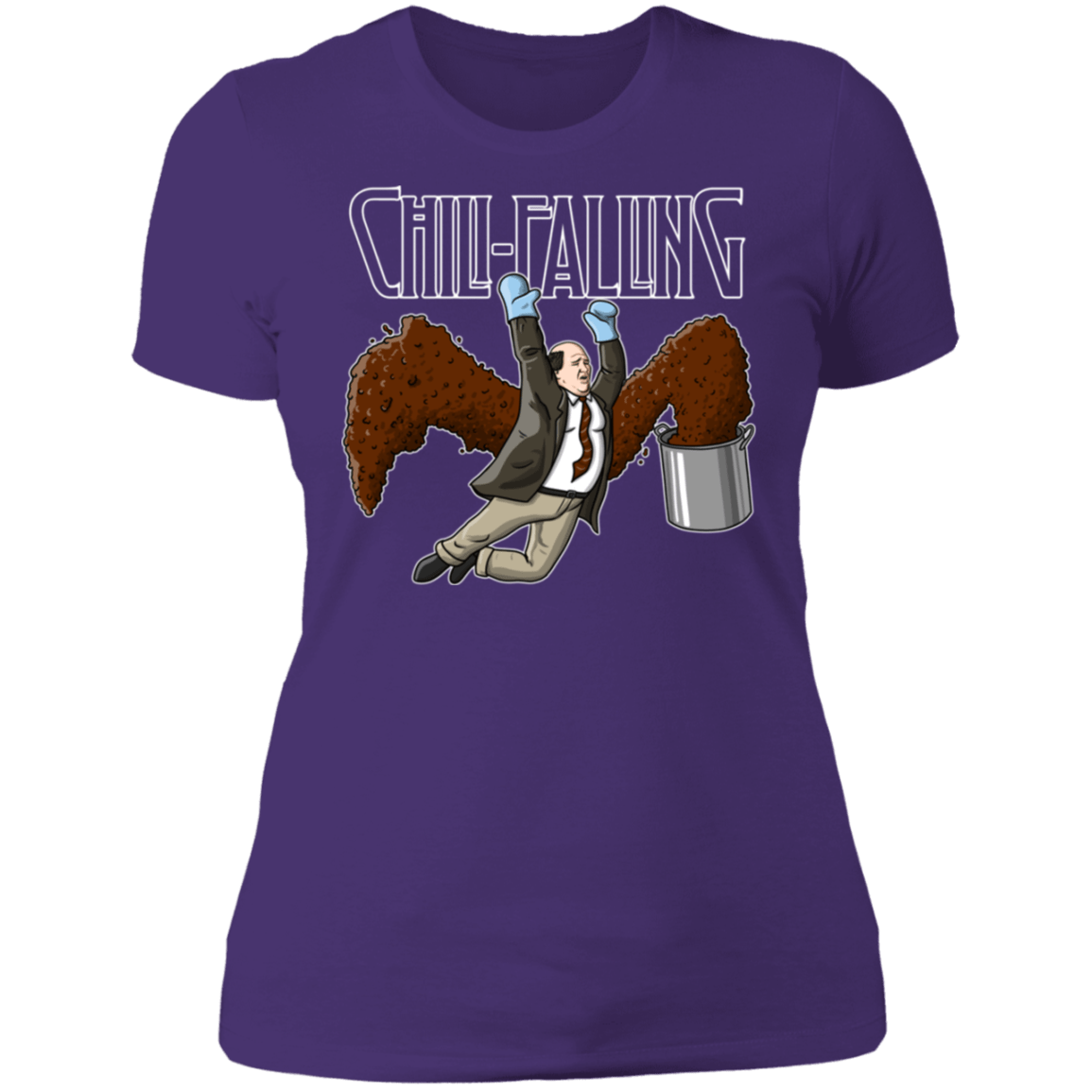 T-Shirts Purple Rush/ / S Chili Falling Women's Premium T-Shirt