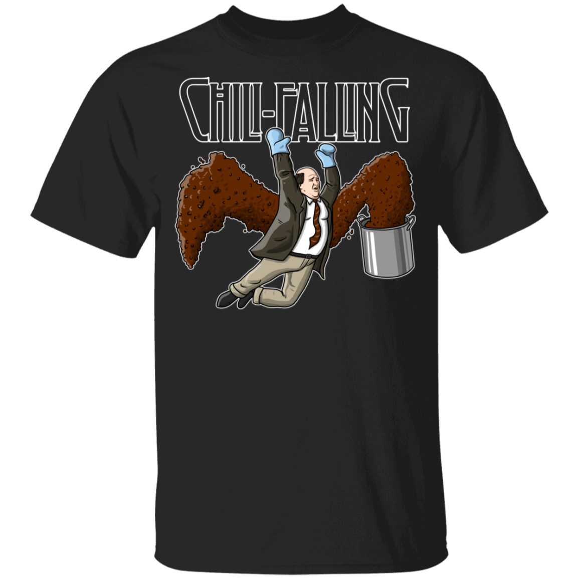 T-Shirts Black / YXS Chili Falling Youth T-Shirt