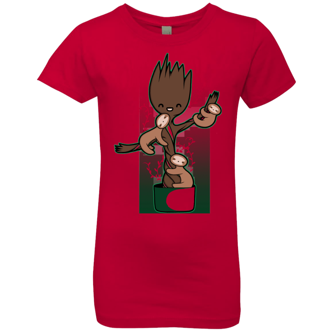 T-Shirts Red / YXS Chilling Out Girls Premium T-Shirt