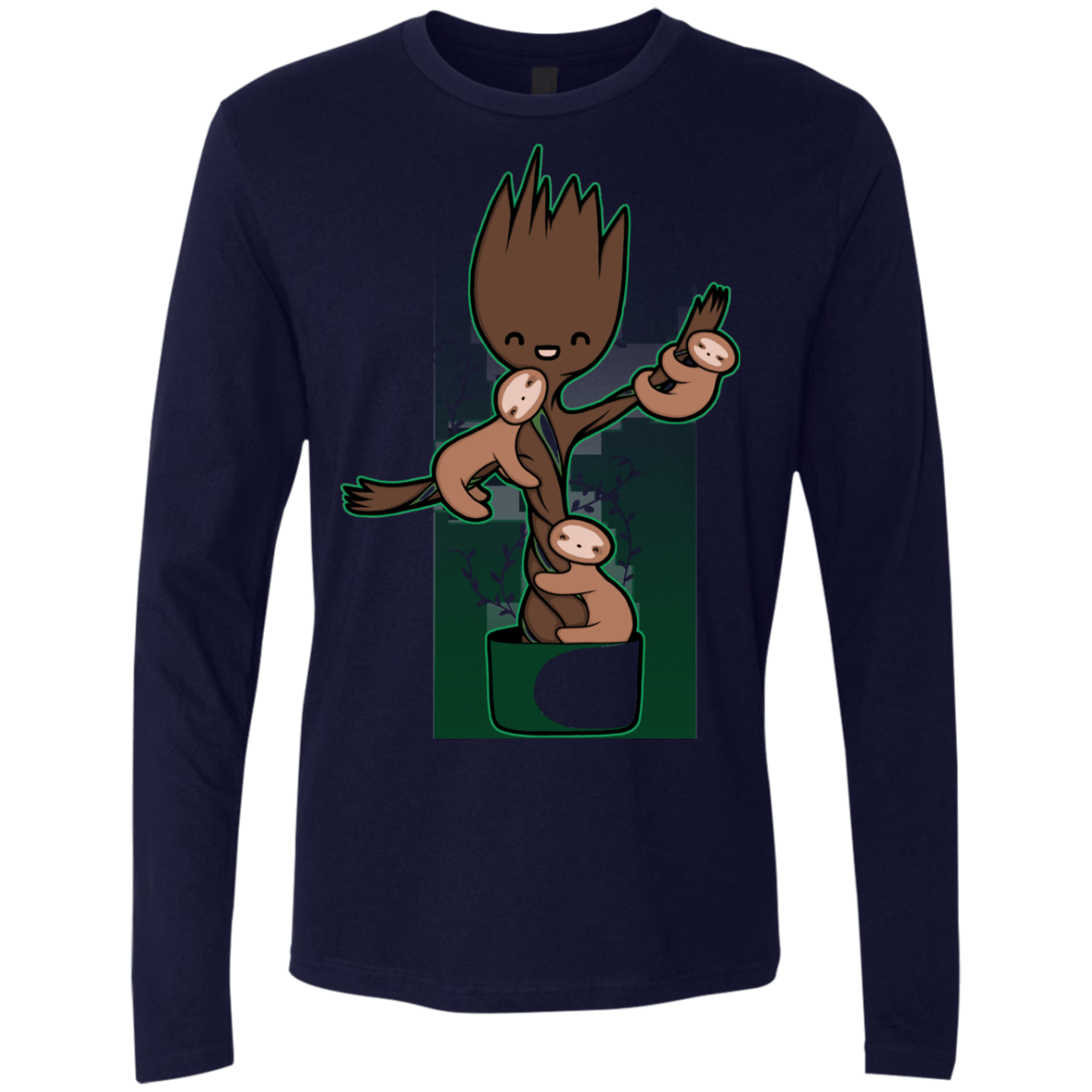 T-Shirts Midnight Navy / Small Chilling Out Men's Premium Long Sleeve