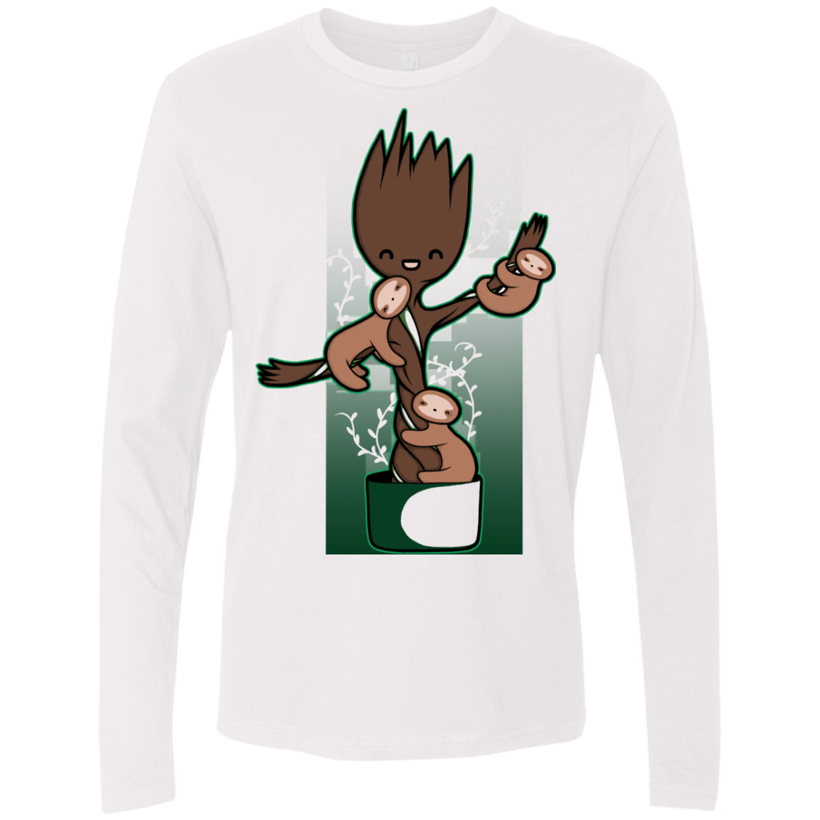 T-Shirts White / Small Chilling Out Men's Premium Long Sleeve