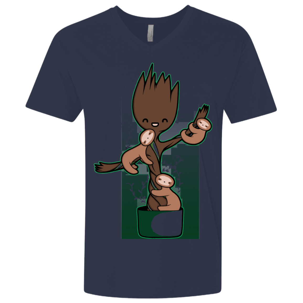 T-Shirts Midnight Navy / X-Small Chilling Out Men's Premium V-Neck