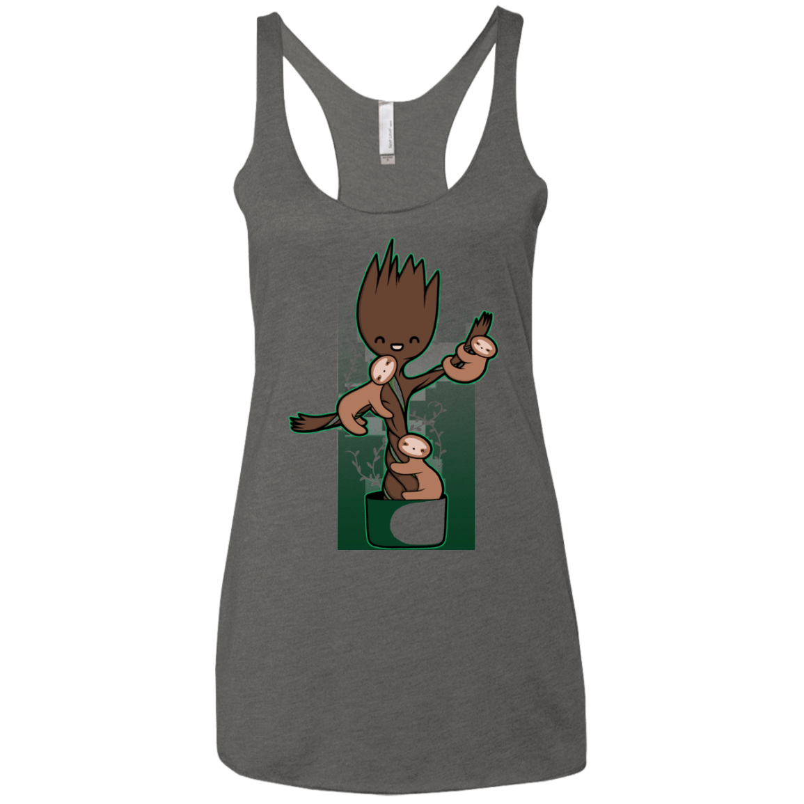 T-Shirts Premium Heather / X-Small Chilling Out Women's Triblend Racerback Tank