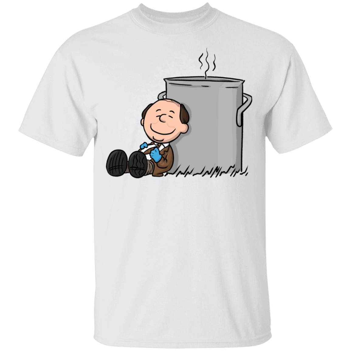 T-Shirts White / YXS Chilly Brown Youth T-Shirt