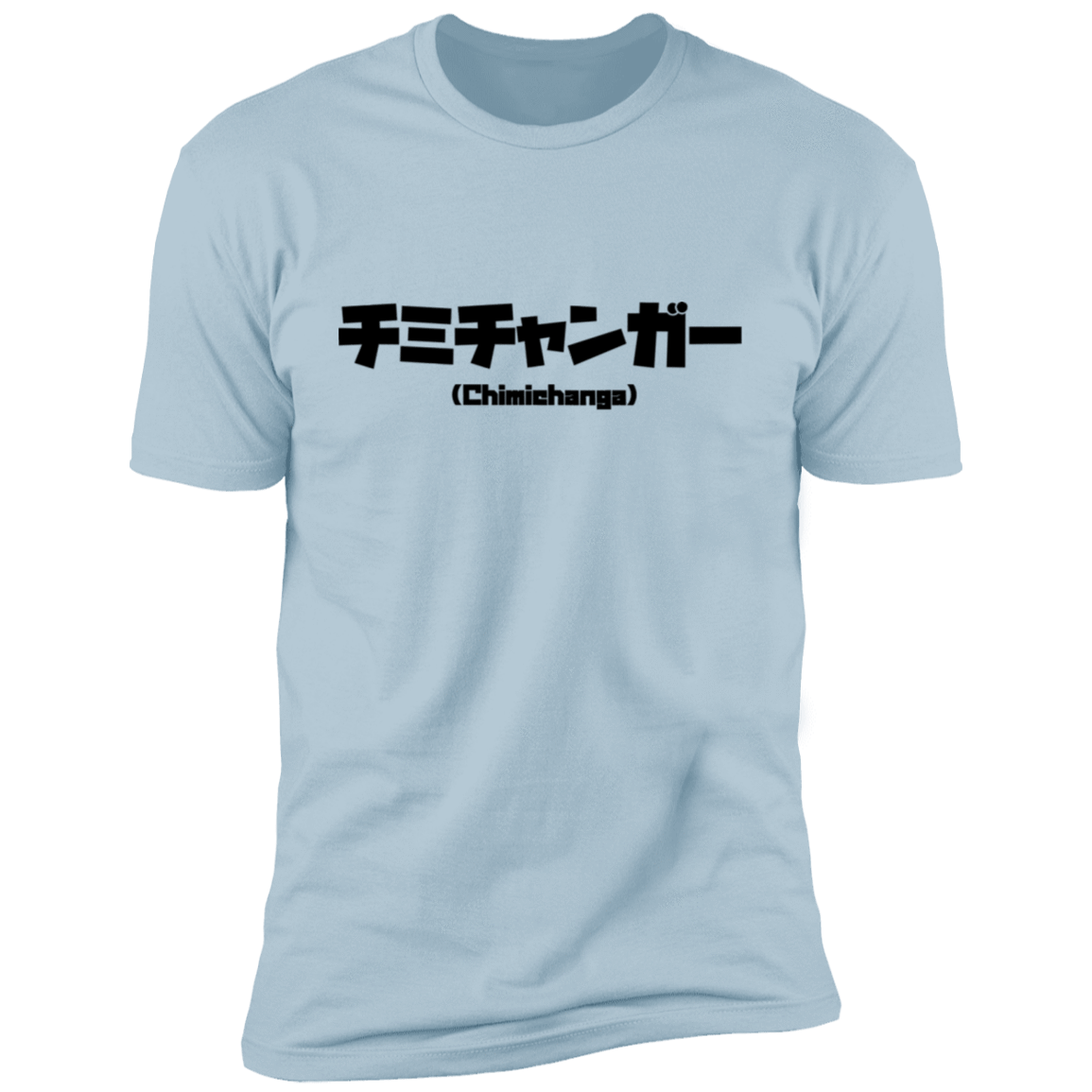 T-Shirts Light Blue / S Chimichanga Kanji Men's Premium T-Shirt