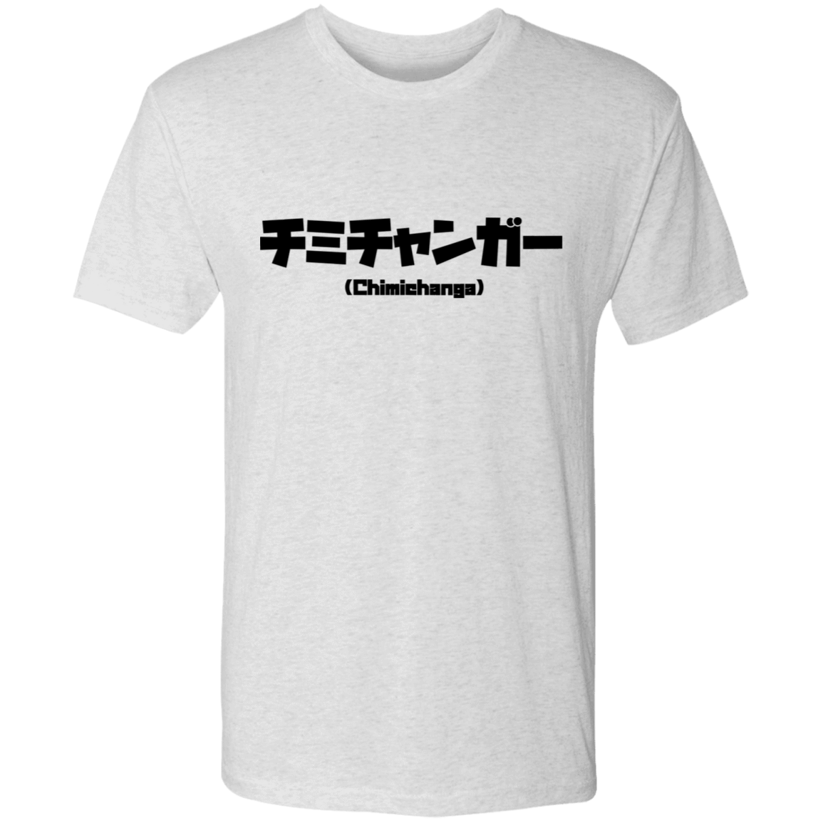 T-Shirts Heather White / S Chimichanga Kanji Men's Triblend T-Shirt