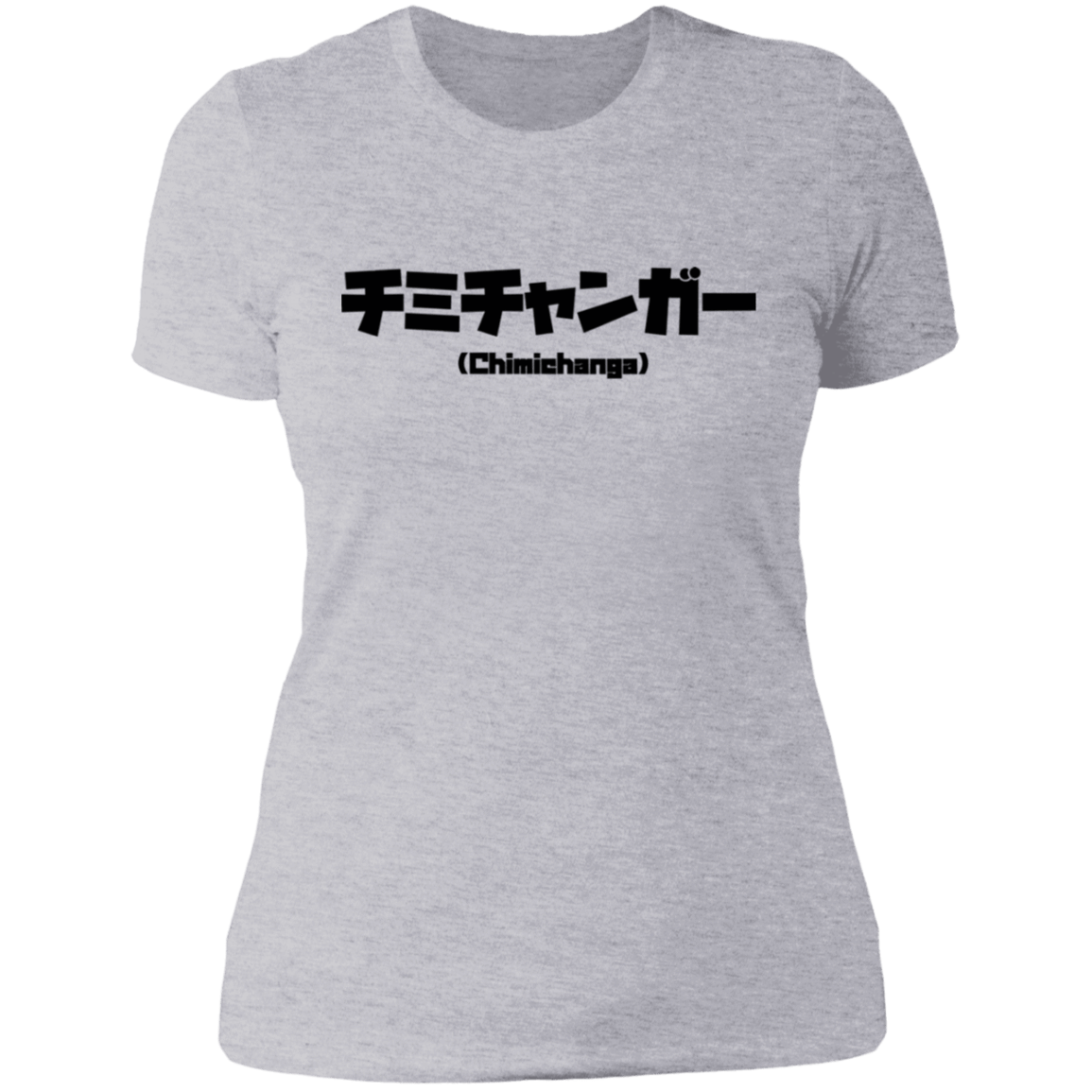 T-Shirts Heather Grey / S Chimichanga Kanji Women's Premium T-Shirt