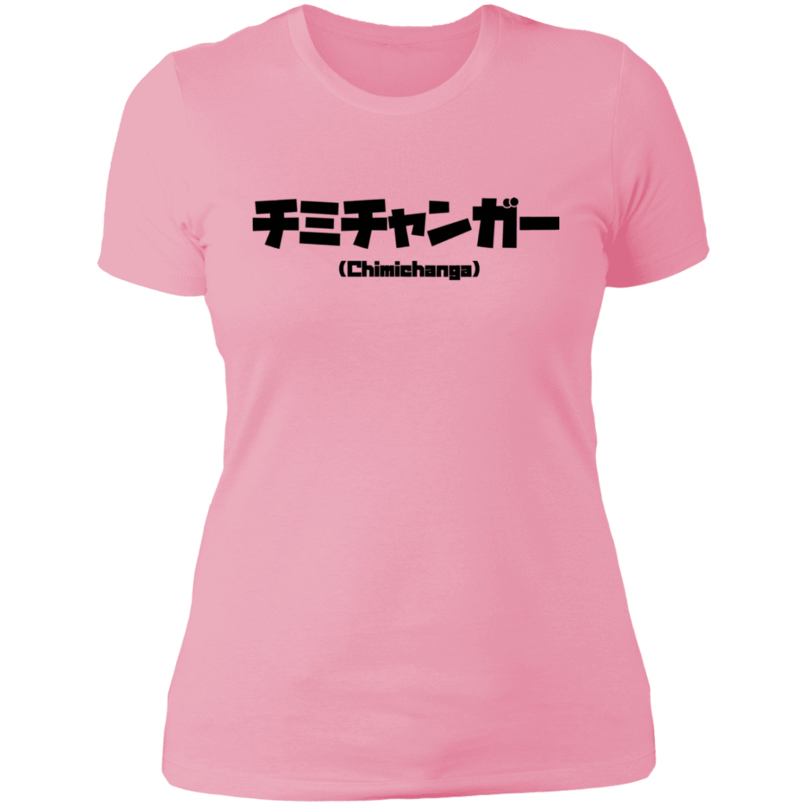 T-Shirts Light Pink / S Chimichanga Kanji Women's Premium T-Shirt