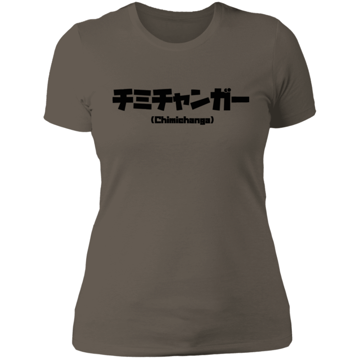 T-Shirts Warm Grey / S Chimichanga Kanji Women's Premium T-Shirt