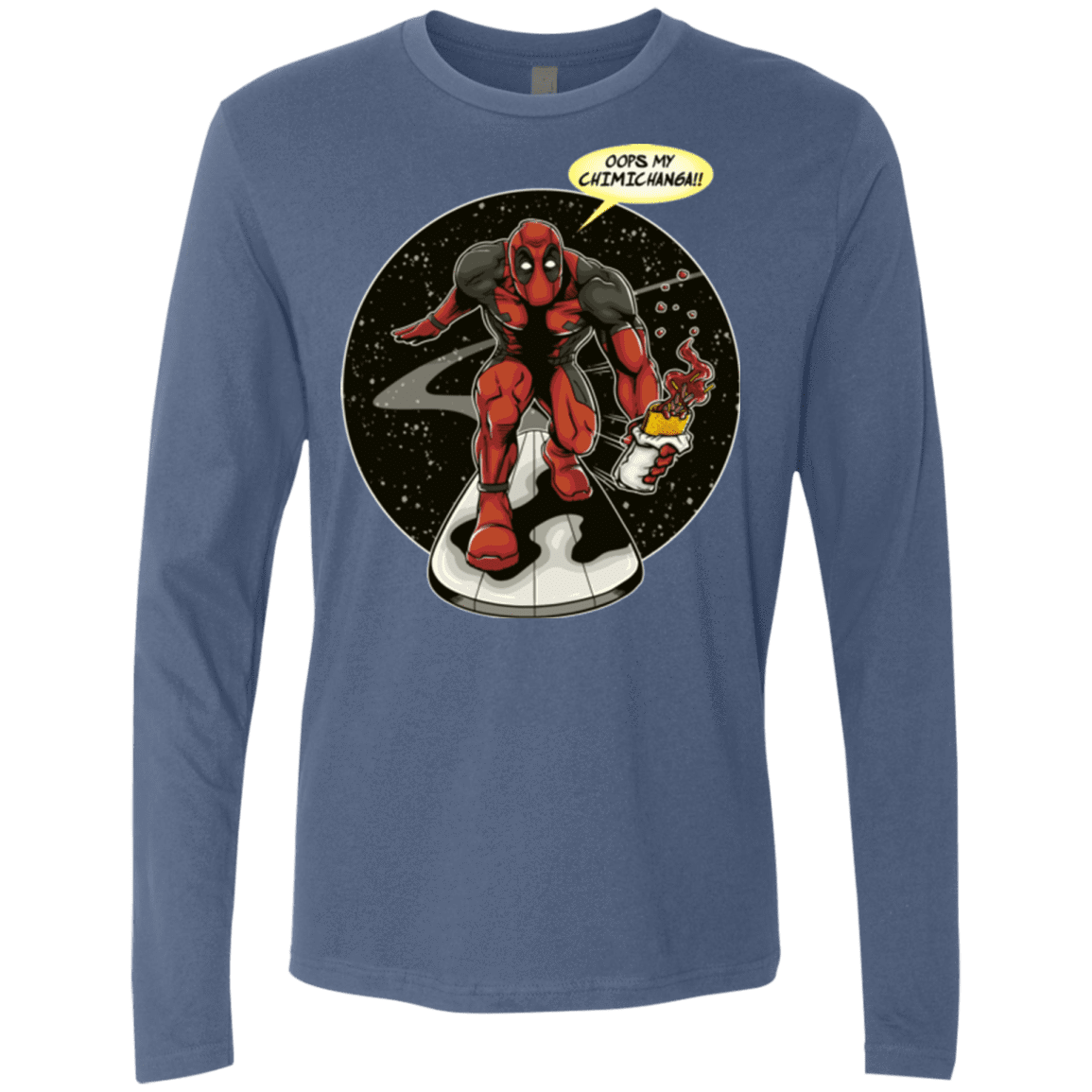 T-Shirts Indigo / Small Chimichanga Surfer Men's Premium Long Sleeve