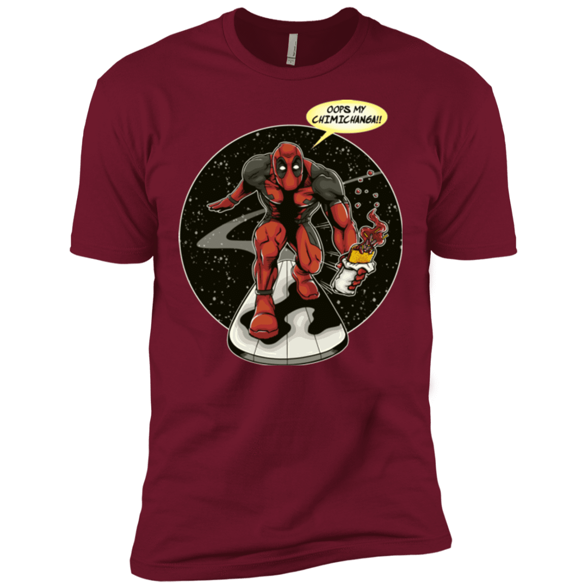 T-Shirts Cardinal / X-Small Chimichanga Surfer Men's Premium T-Shirt