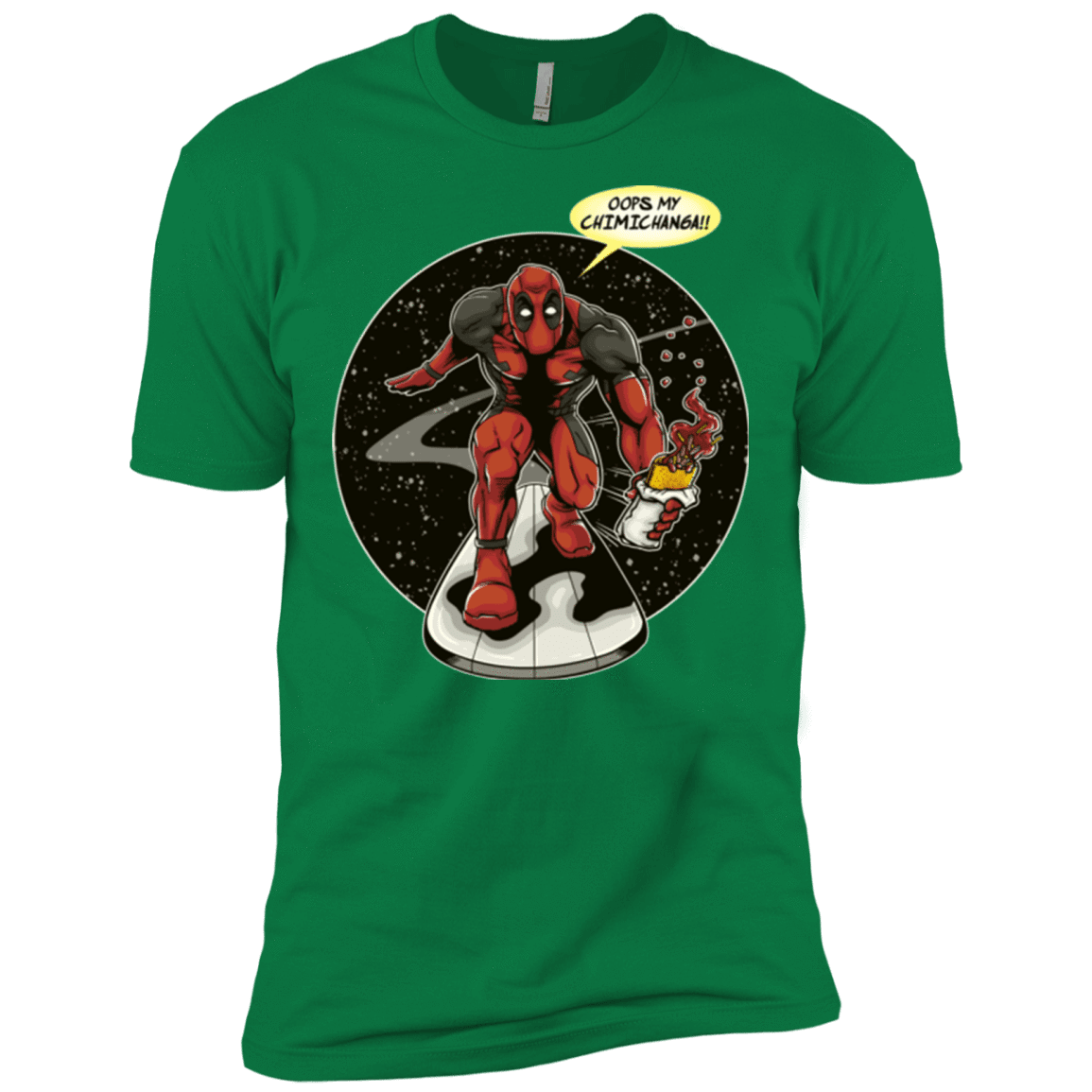 T-Shirts Kelly Green / X-Small Chimichanga Surfer Men's Premium T-Shirt