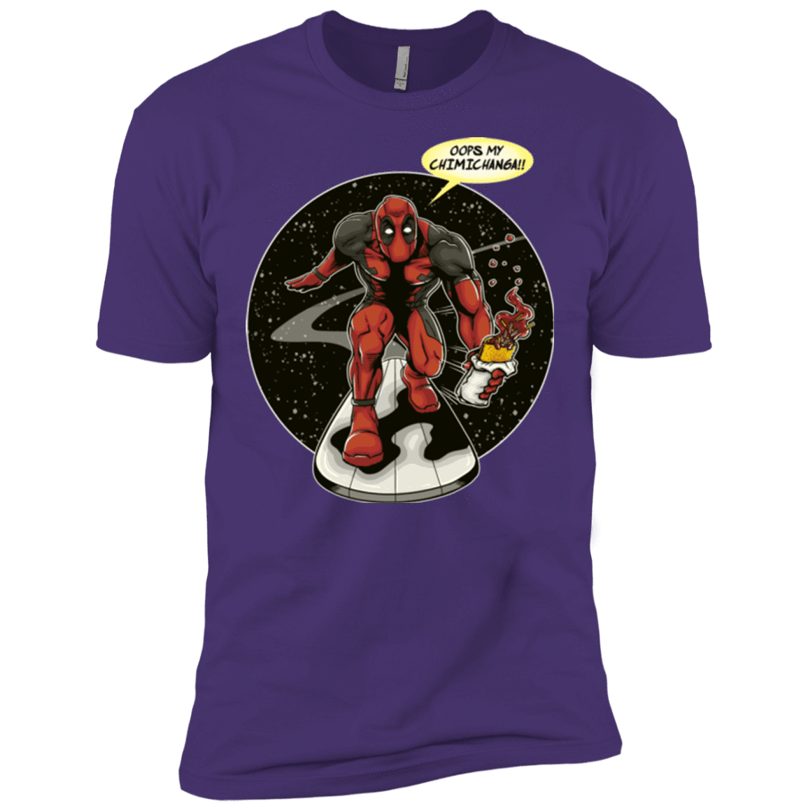 T-Shirts Purple / X-Small Chimichanga Surfer Men's Premium T-Shirt