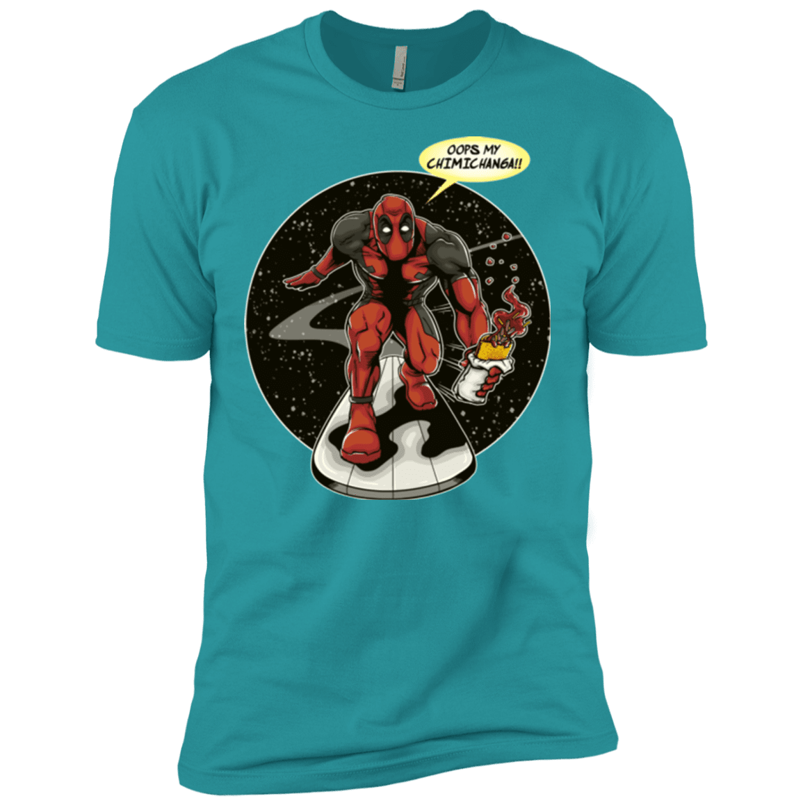 T-Shirts Tahiti Blue / X-Small Chimichanga Surfer Men's Premium T-Shirt