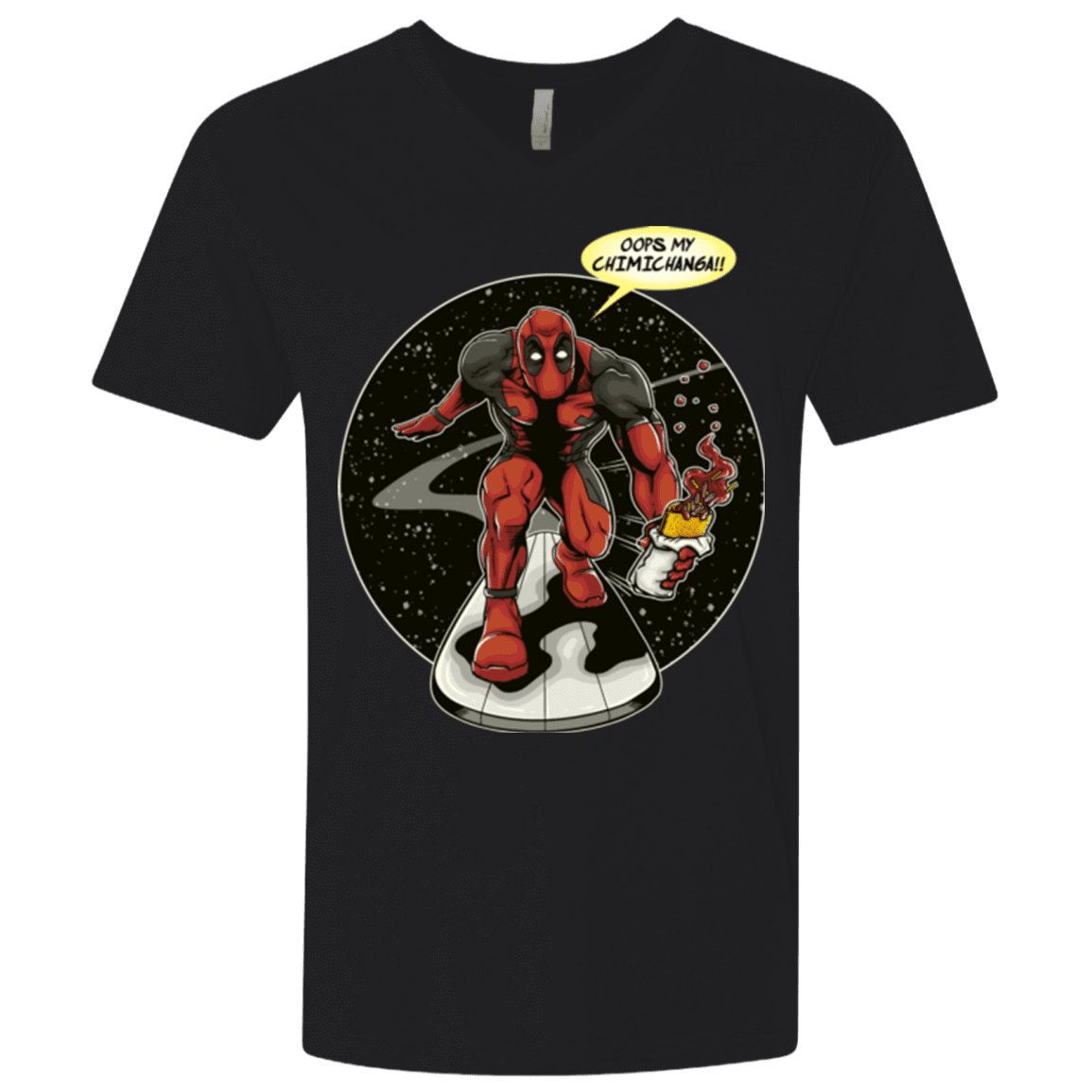 T-Shirts Black / X-Small Chimichanga Surfer Men's Premium V-Neck