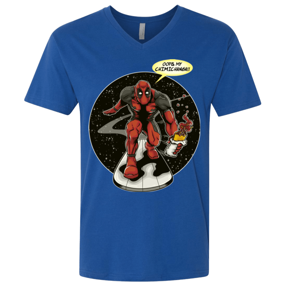 T-Shirts Royal / X-Small Chimichanga Surfer Men's Premium V-Neck