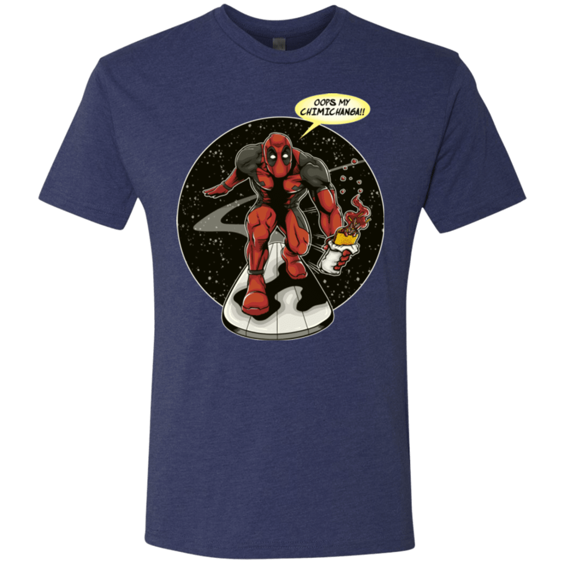 T-Shirts Vintage Navy / Small Chimichanga Surfer Men's Triblend T-Shirt