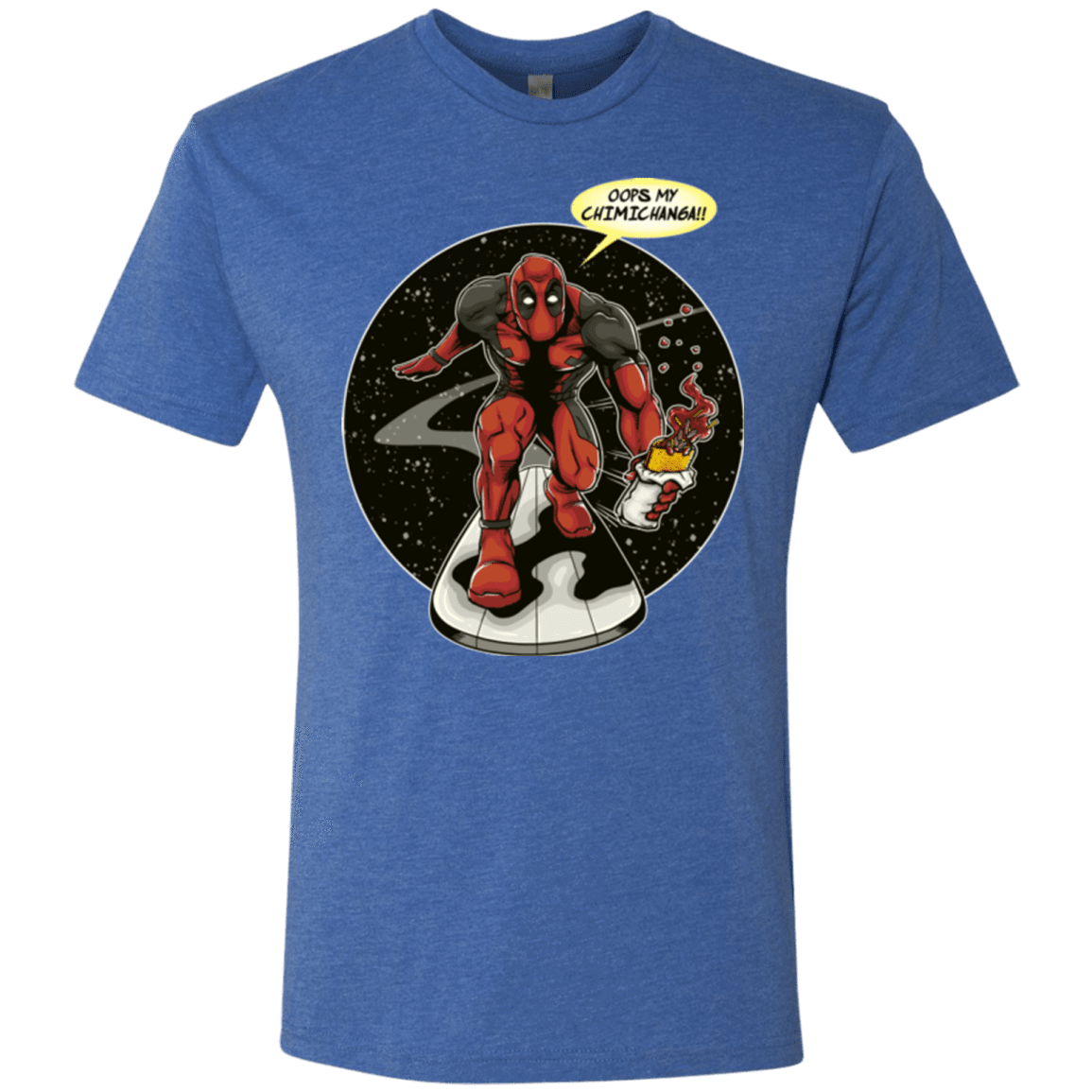 T-Shirts Vintage Royal / Small Chimichanga Surfer Men's Triblend T-Shirt