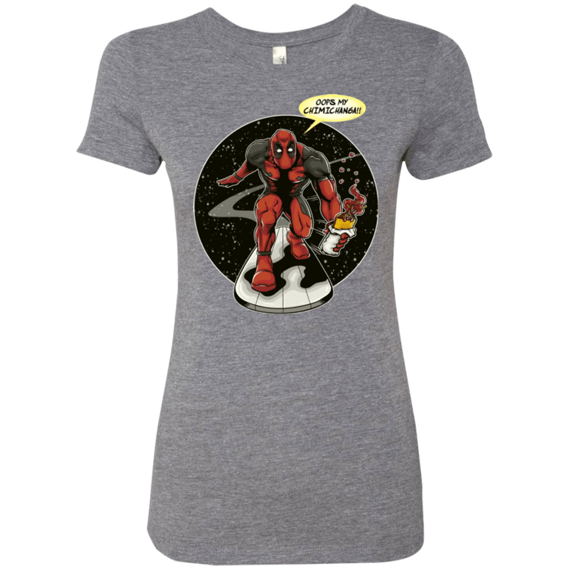 T-Shirts Premium Heather / Small Chimichanga Surfer Women's Triblend T-Shirt