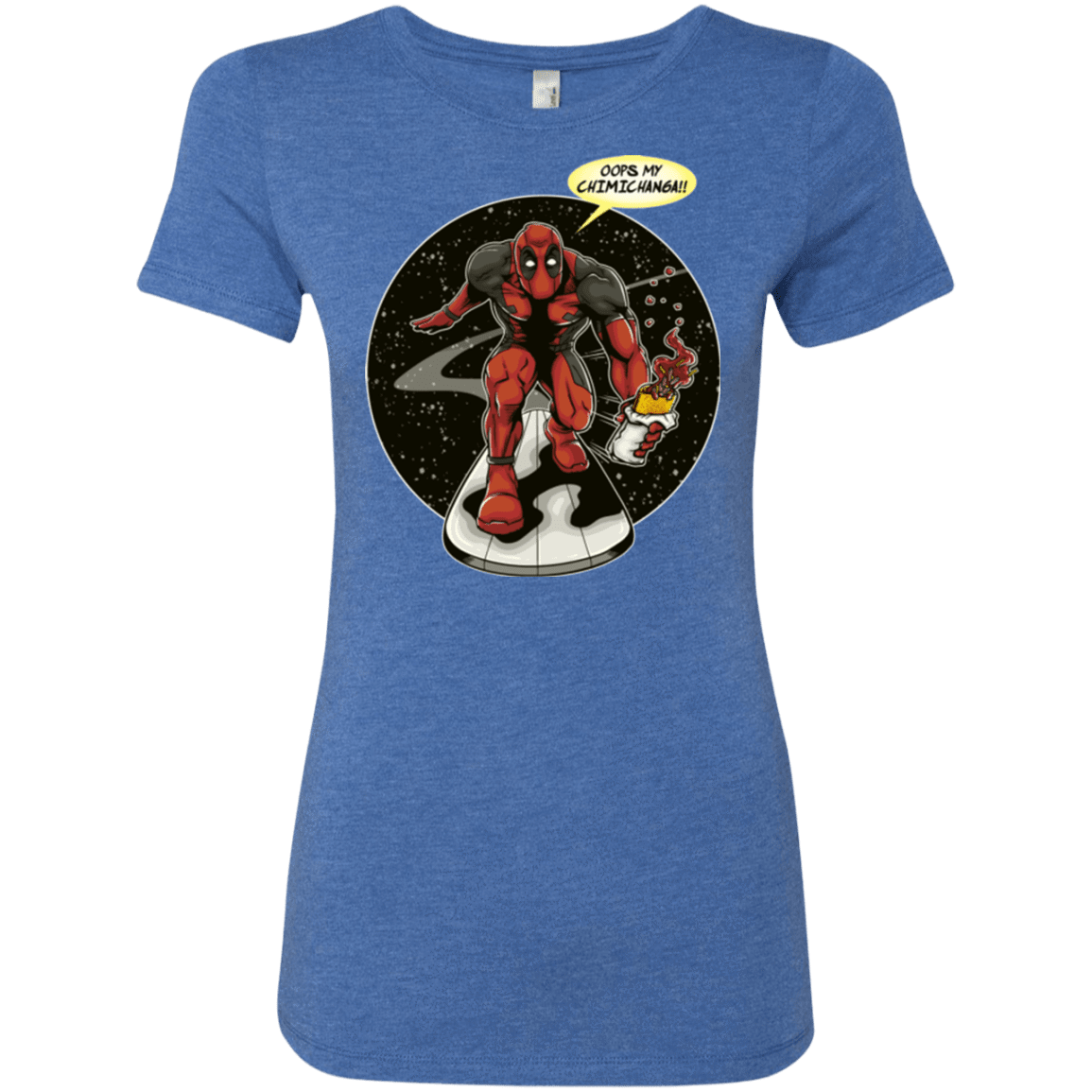 T-Shirts Vintage Royal / Small Chimichanga Surfer Women's Triblend T-Shirt