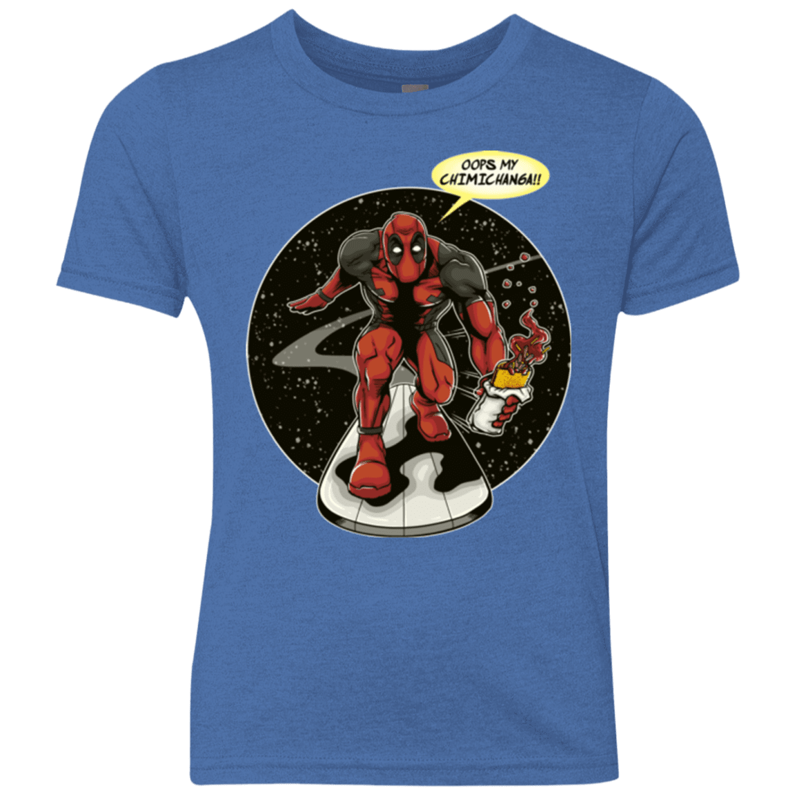 T-Shirts Vintage Royal / YXS Chimichanga Surfer Youth Triblend T-Shirt