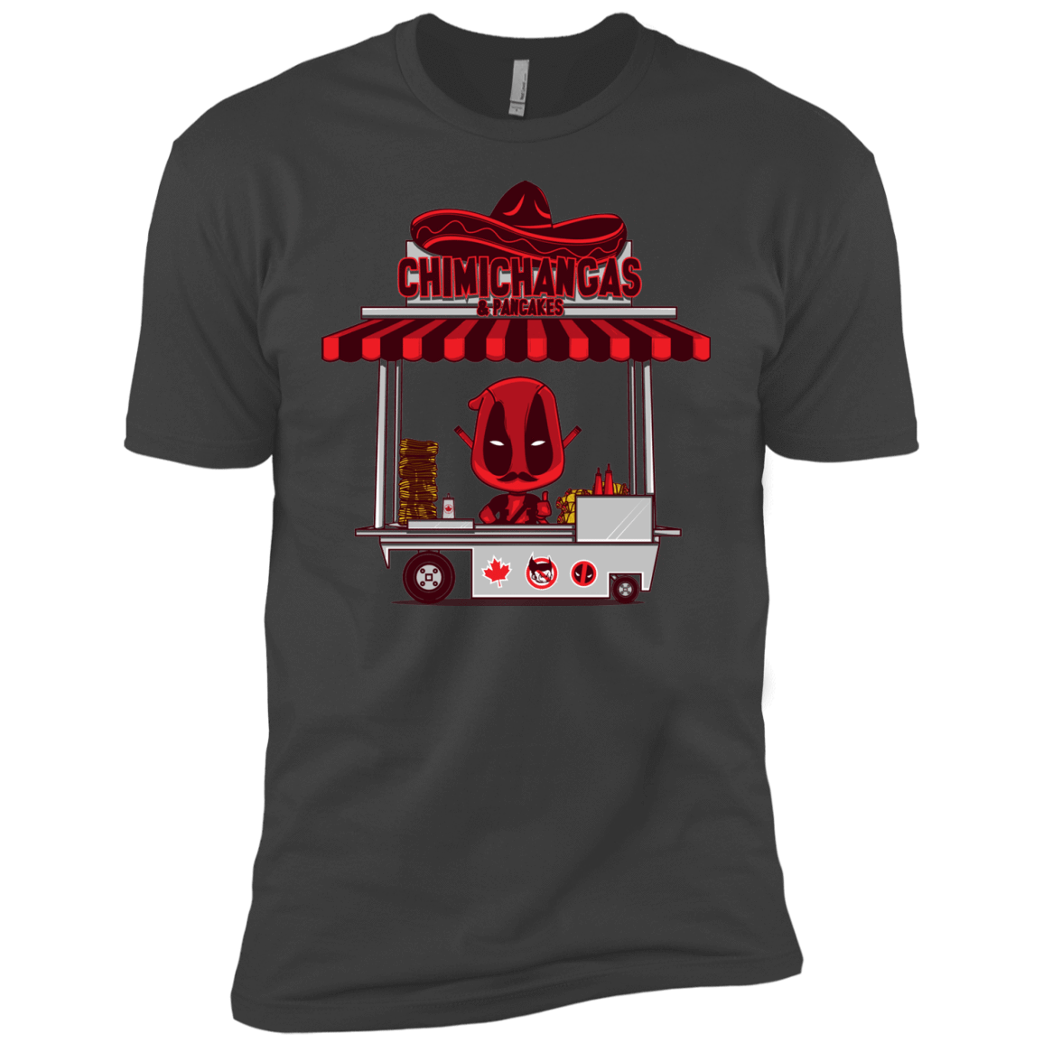 T-Shirts Heavy Metal / YXS CHIMICHANGAS & PANCAKES Boys Premium T-Shirt