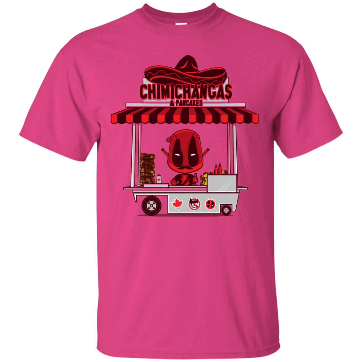 T-Shirts Heliconia / S CHIMICHANGAS & PANCAKES T-Shirt