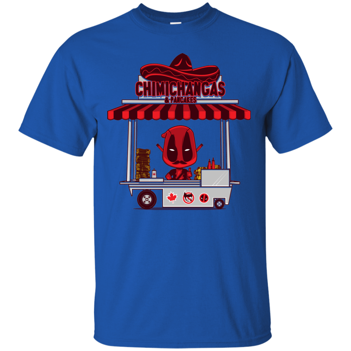 T-Shirts Royal / S CHIMICHANGAS & PANCAKES T-Shirt